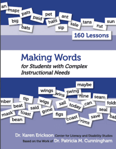 making-words - Building Wings Title page of "Making Words for Students with Complex Instructional Needs"