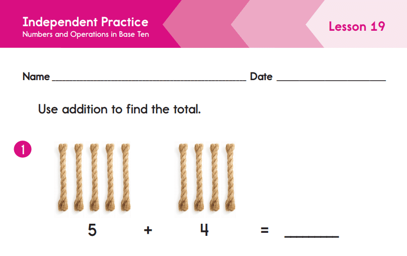 math-screenshot-1 - Building Wings Readtopia independent practice math lesson page.