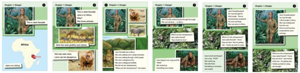 Goodall-graphic-novel-1 - Building Wings Six pages from the Readtopia Bodies that Work graphic novel about Africa.