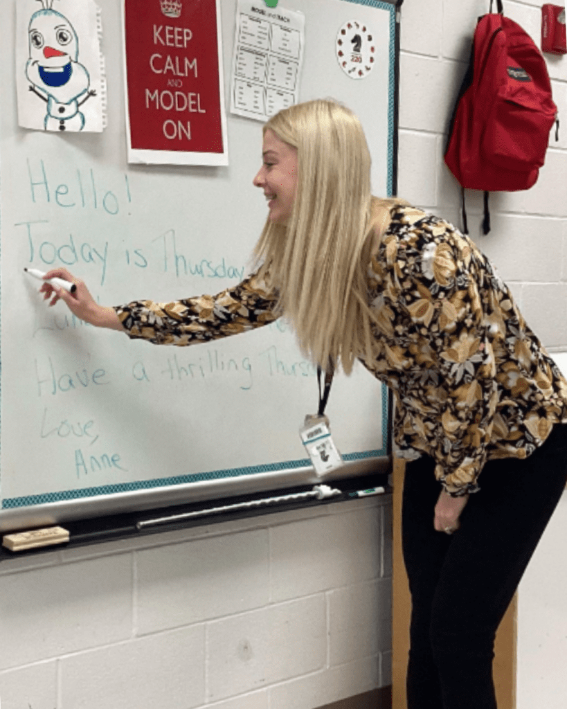 Morning Message with Anne McNamara MEd - special education teacher at Barrington District 220 - morning message - 3-23-2023 webinar on the best yes - Building Wings
